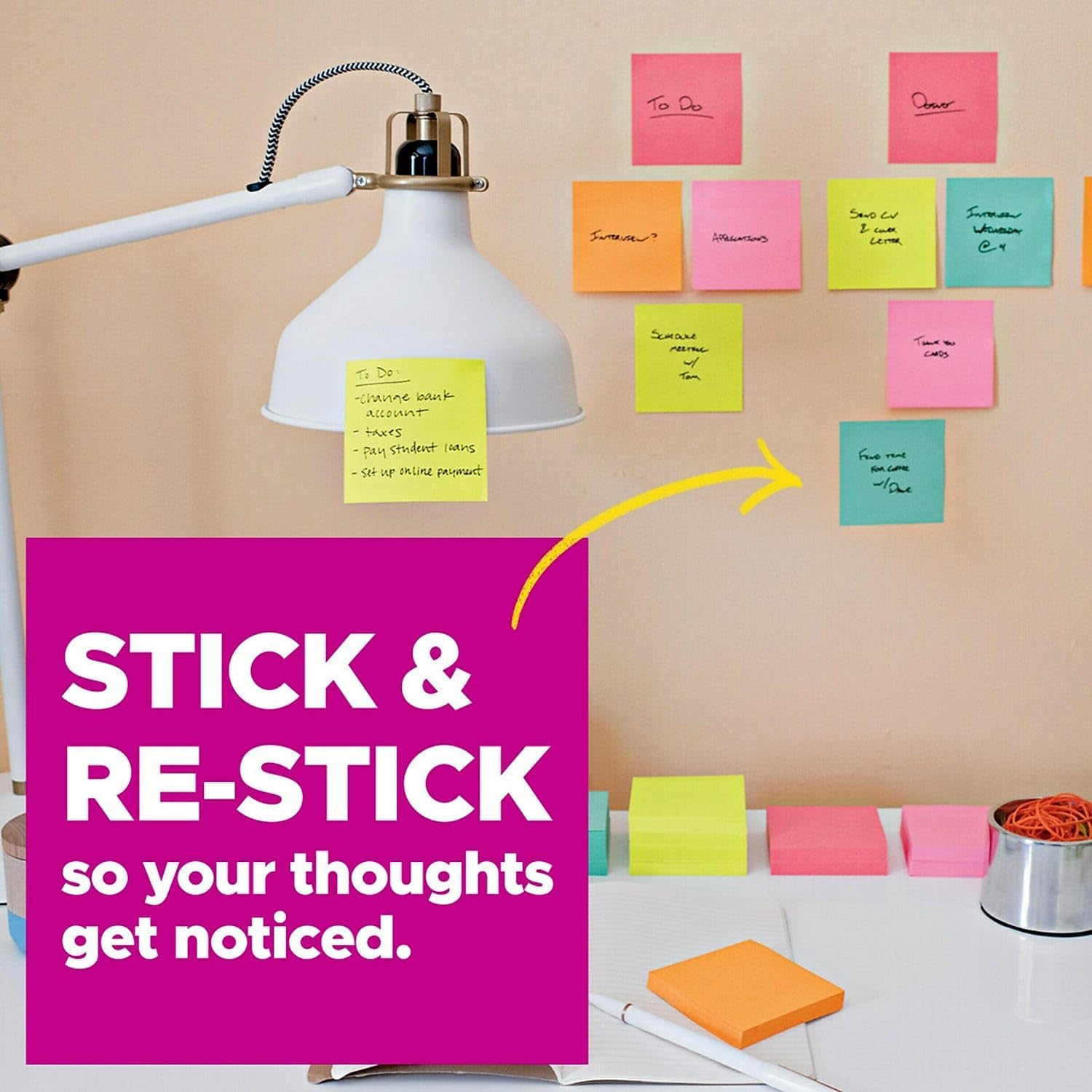 Post-it Super Sticky Pop Up Notes, 3 in x 3 in, 18 Pads, 90 Sheets/Pad, 2x the Sticking Power, School and Office Supplies