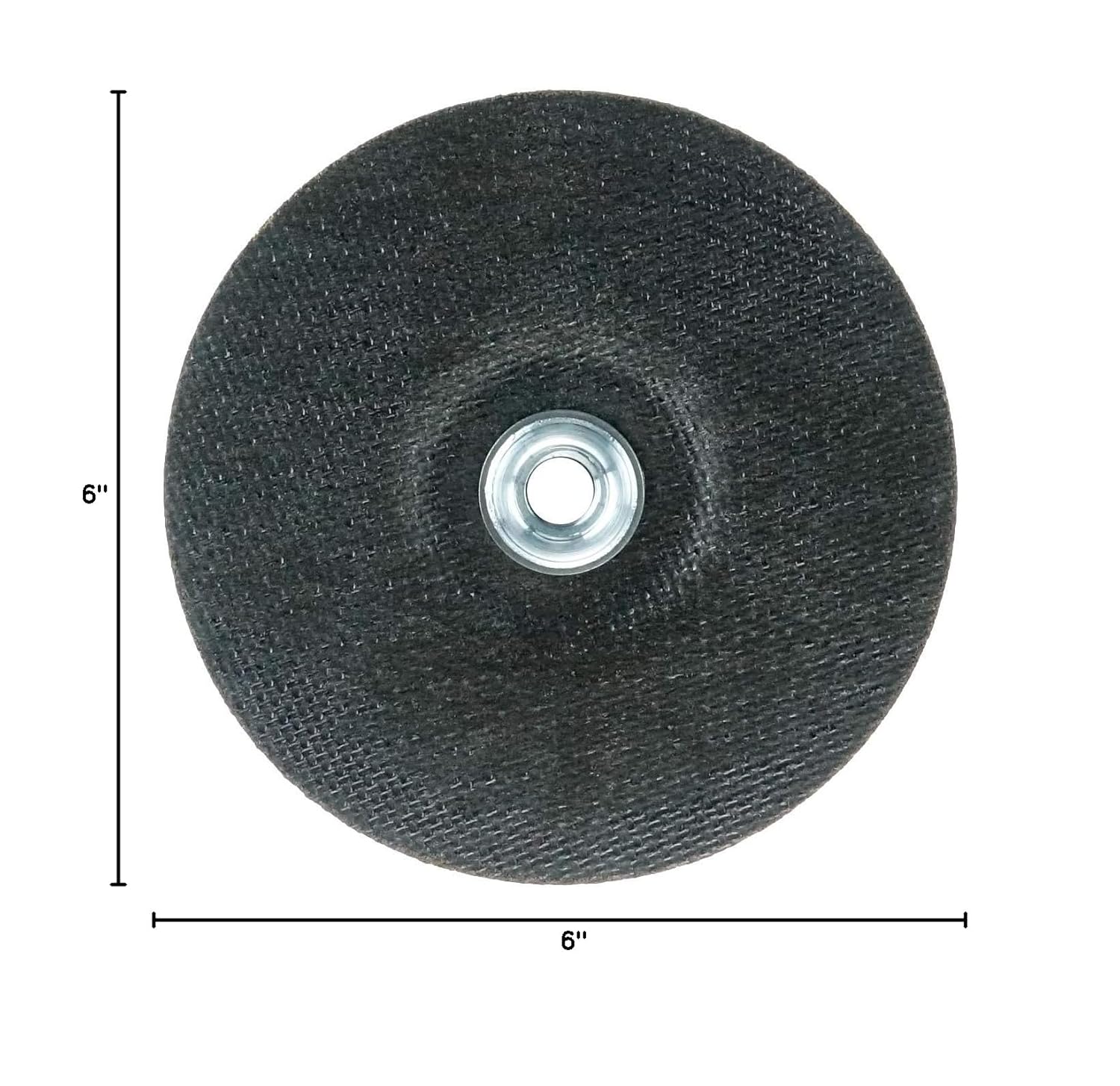 Weiler 56278 6 Inch Cutting Wheel, Wolverine AO Steel/Metal Fast Cutting, 3/32" A24R Type 27 5/8"-11 Hub