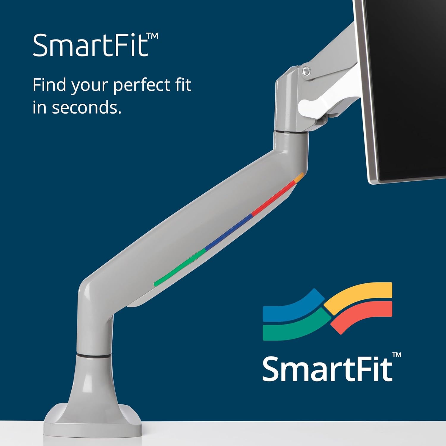 Kensington SmartFit One-Touch Height Adjustable Monitor Arm