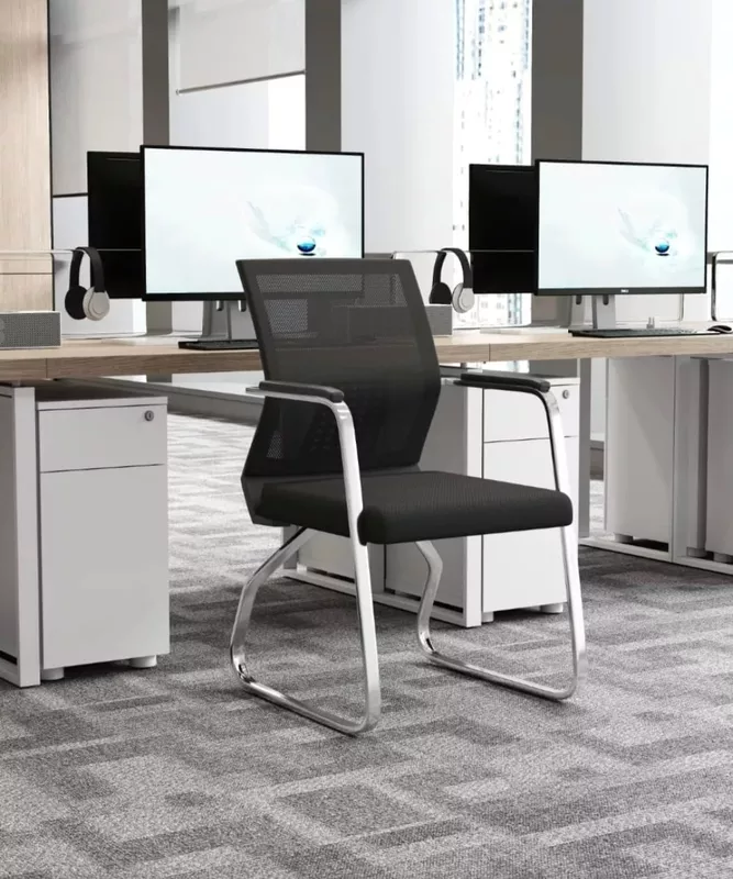 Sillas Escritorio Oficina Sillón Ejecutiva Ergonómica 4 pcs