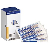 First Aid Only FAE-6200 SmartCompliance Refill Fabric Knuckle Bandages, First Aid Kit Refill Supplies for Business, Worksite