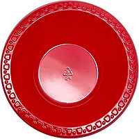 Highmark® Plastic Bowls, 12 oz, Red, Pack Of 125