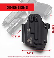 CRUCIAL CONCEALMENT Ambi Universal Light Holster