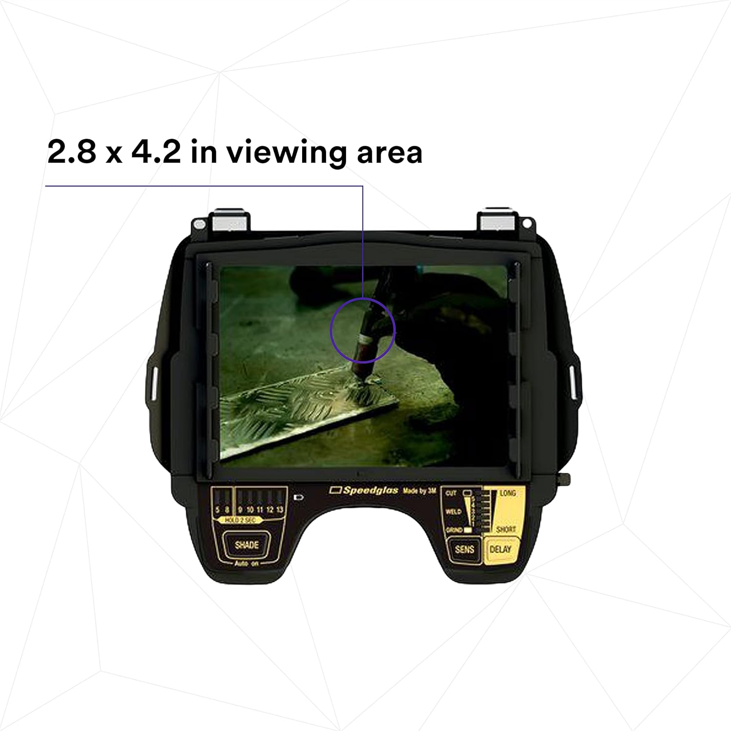 3M Speedglas 9100XXi Auto Darkening Filter 06-0000-30i, Shades 5, 8-14