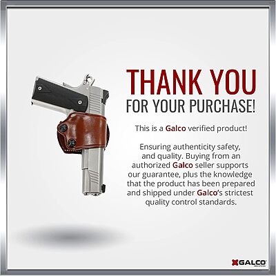 GALCO Yaqui Slide Leather Belt Holster