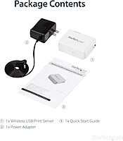 StarTech.com USB 2.0 10/100Mbps Network Print Server