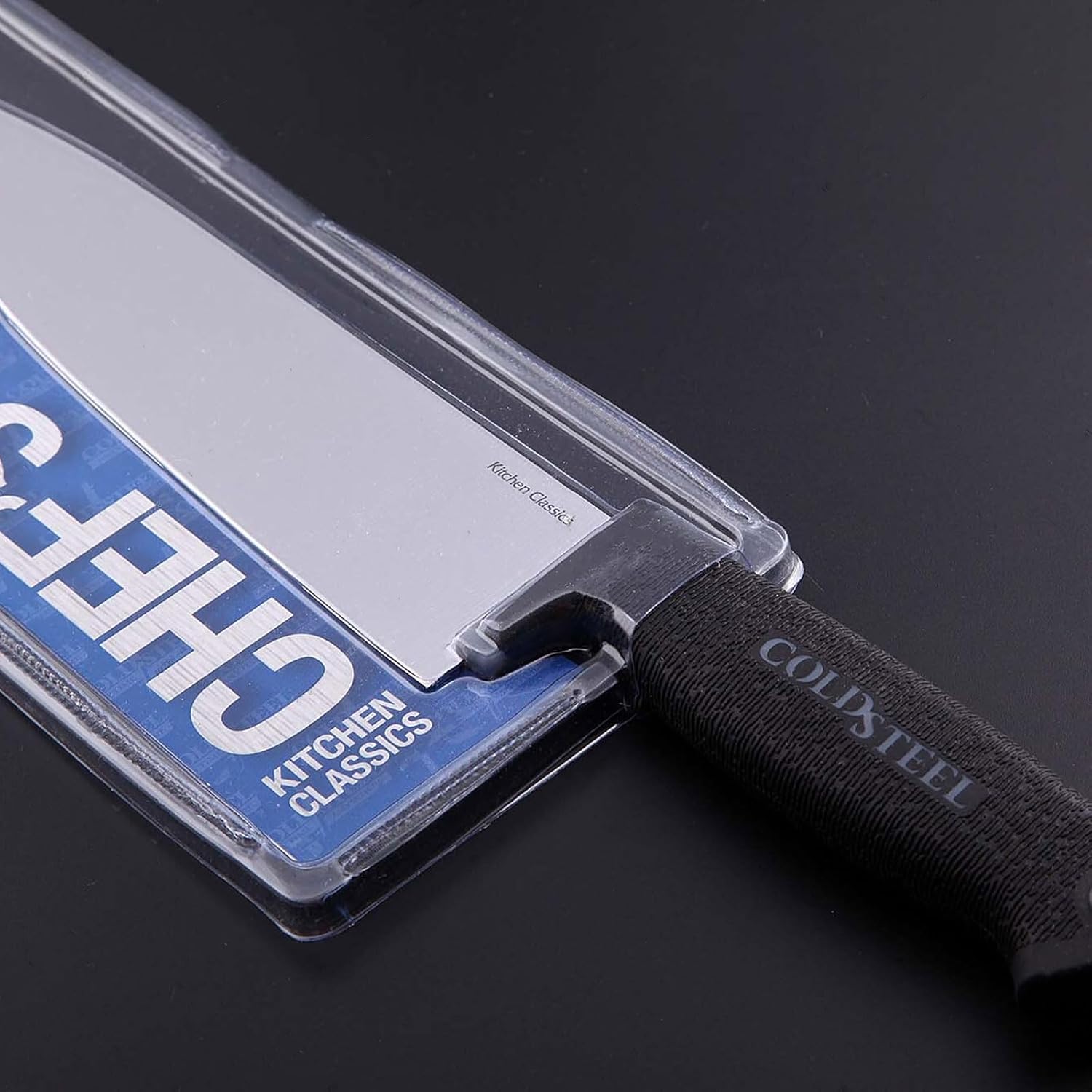 Cold Steel Kitchen Classics Series Chef's Knife | German 4116 Stainless Cryo Quenched Fixed Blade Drop Point Knife | Overall