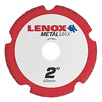 Lenox MetalMax 2 Inch Segmented Rim Diamond Cut-Off Wheel for Metal