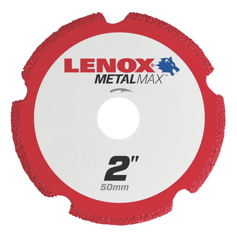 Lenox MetalMax 2 Inch Segmented Rim Diamond Cut-Off Wheel for Metal