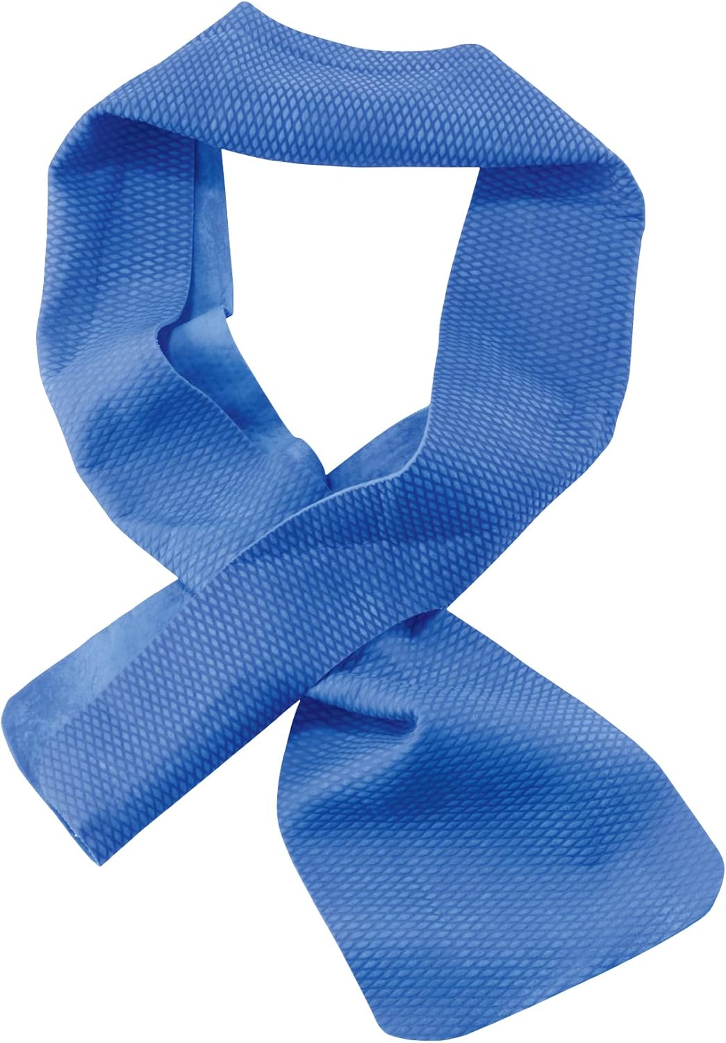 Ergodyne Chill Its 6603 Cooling Neck Wrap, Long Lasting Cooling Relief, Blue 4 in x 29-1/2 in 1-Pack Neck Wrap