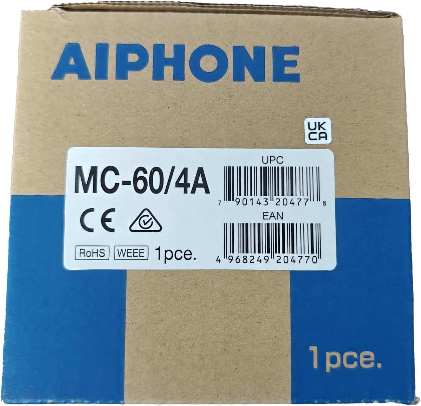 AIPHONE MC-60 4A MARKET COM PHONE, 4 LINES WALL MOUNT
