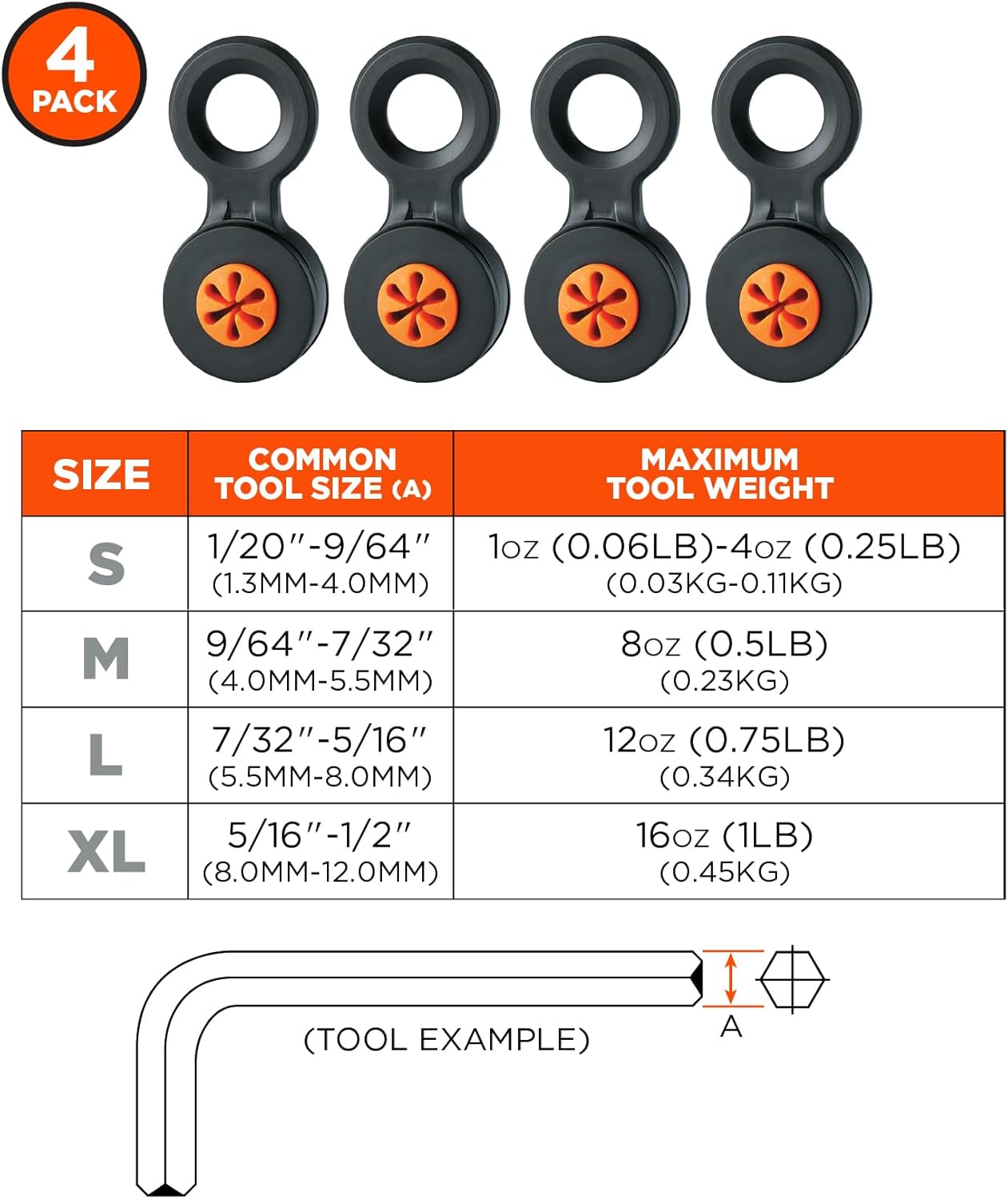 ERGODYNE Squids 3740 Hand Tool Attachment Slips
