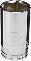 GEARWRENCH 1/2" Drive Deep SAE Socket 1-1/4", 6 Point - 80685