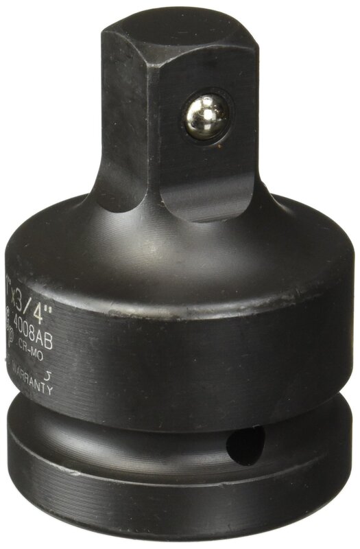 Grey Pneumatic (4008AB) 1" Female x 3/4" Male Adapter Socket with Friction Ball