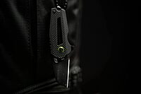 Schrade Delta Class Roadie Folder 3.75in with 1.5in AUS-10 Steel Blade and G10/Steel Handle for EDC