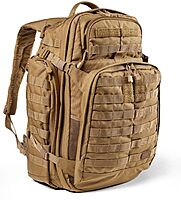 5.11 Tactical Backpack, RUSH 72 2.0 Military Survival Molle Back Pack with Laptop Compartment, 55L, Style 56565ABR