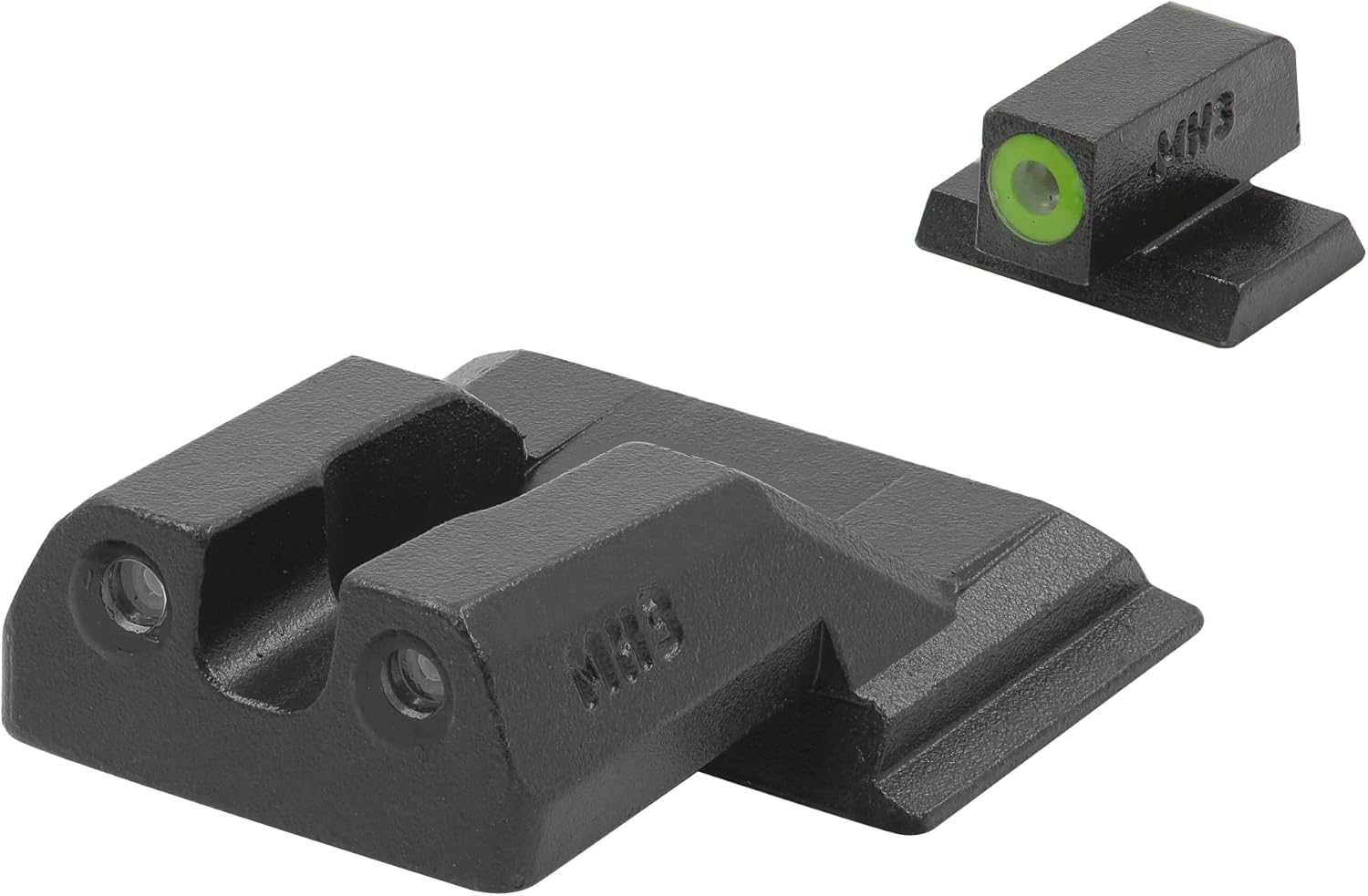 MEPROLIGHT Hyper-Bright Tritium Day/Night Pistol Sight Set