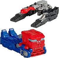 Transformers One Robot Battlers - Optimus Prime Vs. Megatron