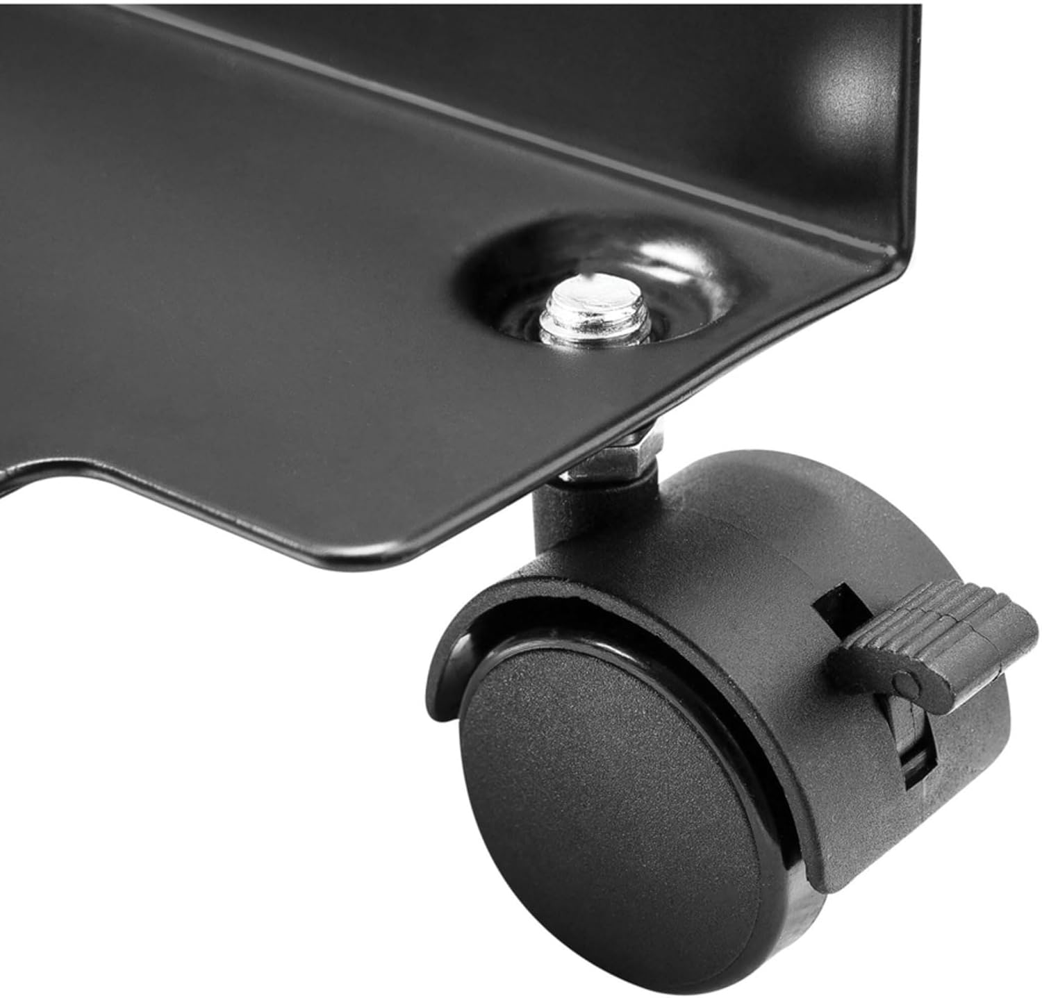 Tripp Lite Mobile CPU Caddy for Computer Towers -Adjustable, Locking Casters, Black - 22.05 lb Capacity - DCPU2