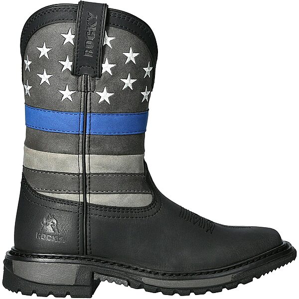 ROCKY Blue Line Kid Western Boot