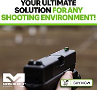 MEPROLIGHT Hyper-Bright Tritium Day/Night Pistol Sight Set