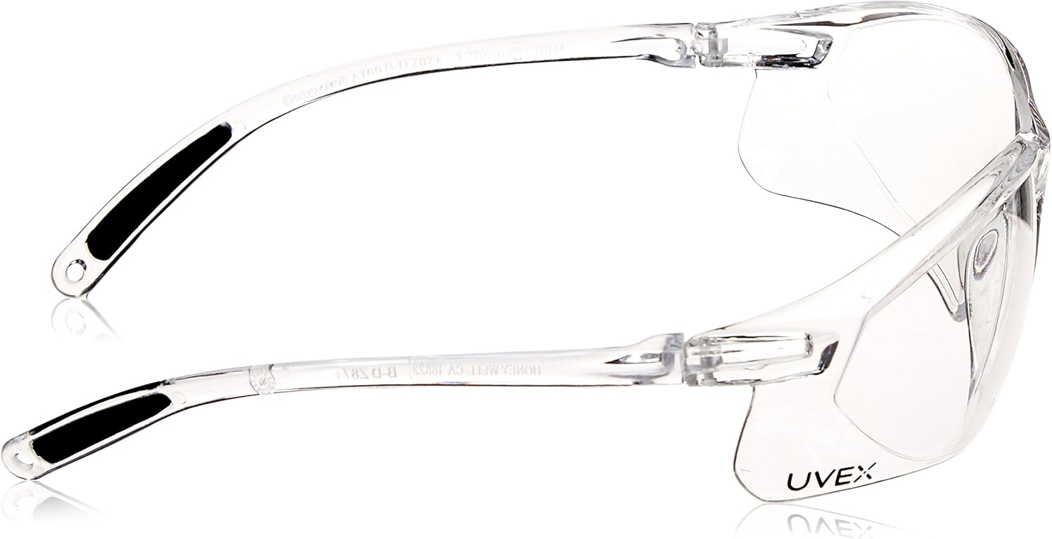 Howard Leight by Honeywell A700 Sharp-Shooter Shooting Glasses, Clear Lens (R-01636)