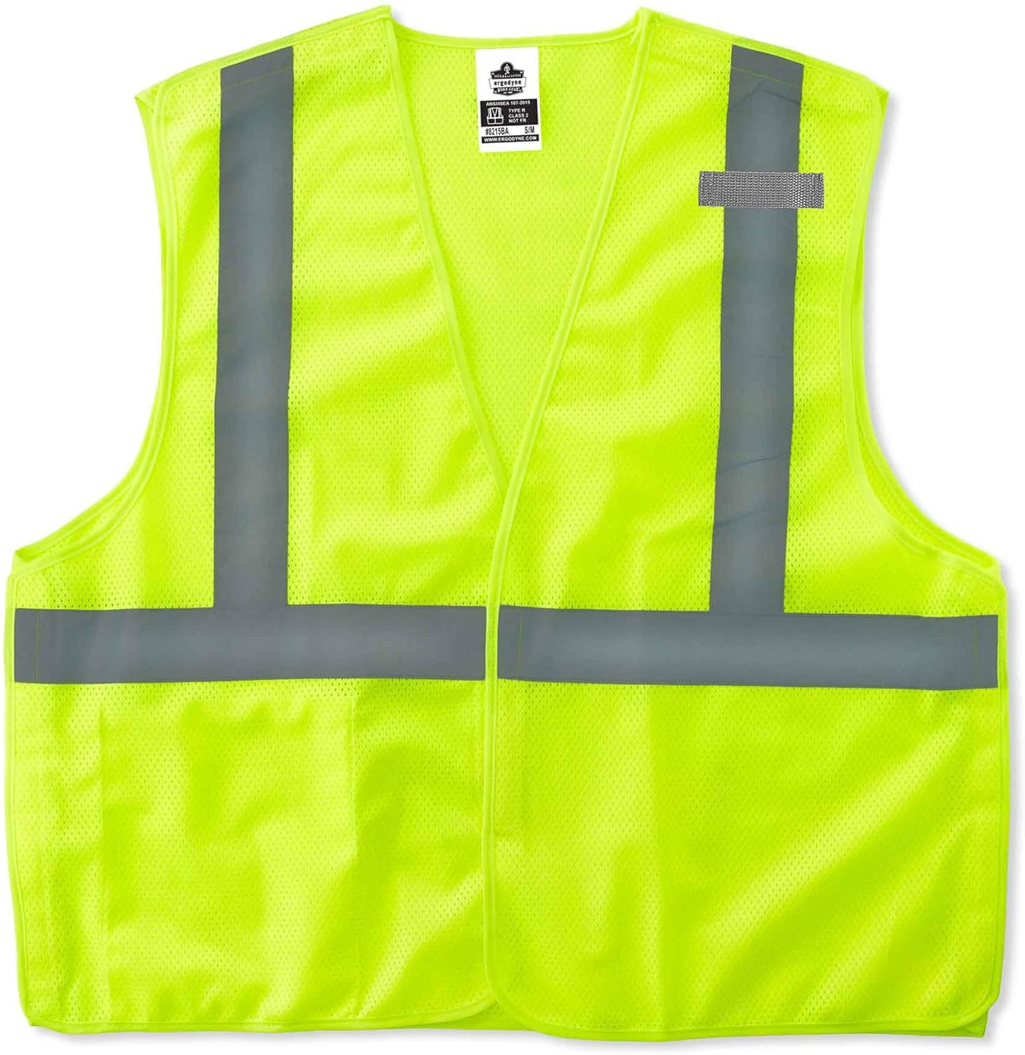 Ergodyne GloWear Safety Vest, Econo Breakaway, Type-R Class 2, X-Small, Lime, 8215BA