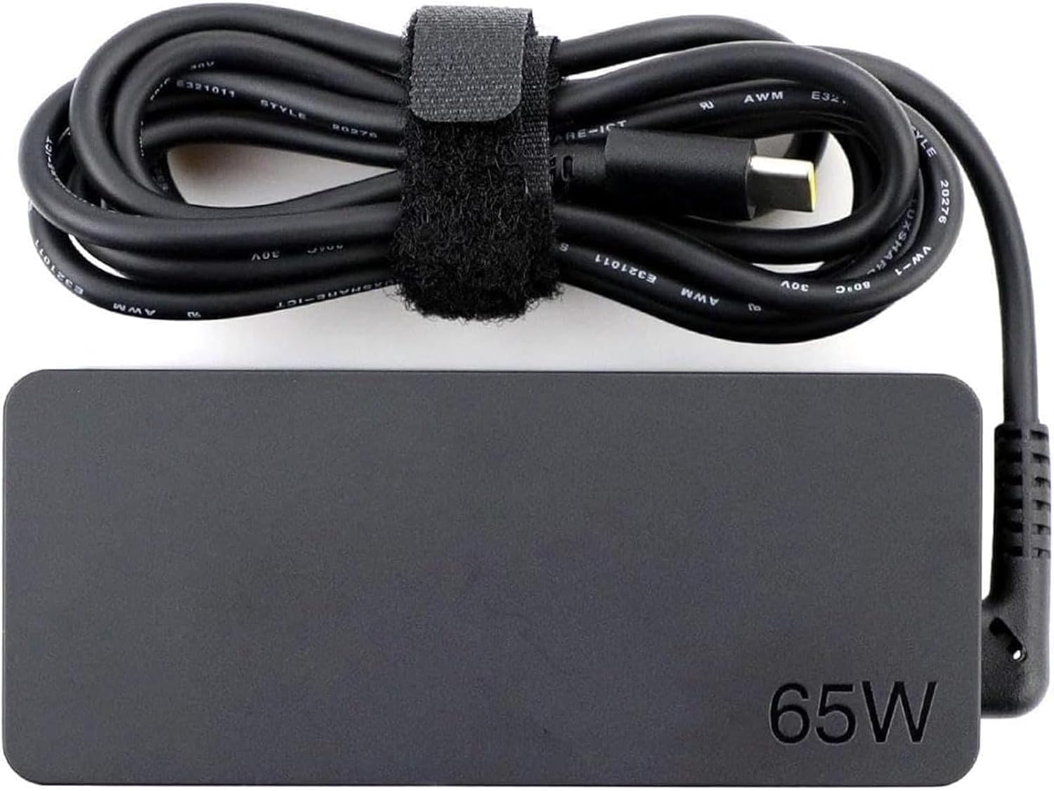 Lenovo USB Type-C 65W AC Adapter, 5.9ft, Black, GX20P92530