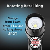 Nightstick NSP-430 Adjustable Beam Flashlight – 2 AA, One Size, Multicolor