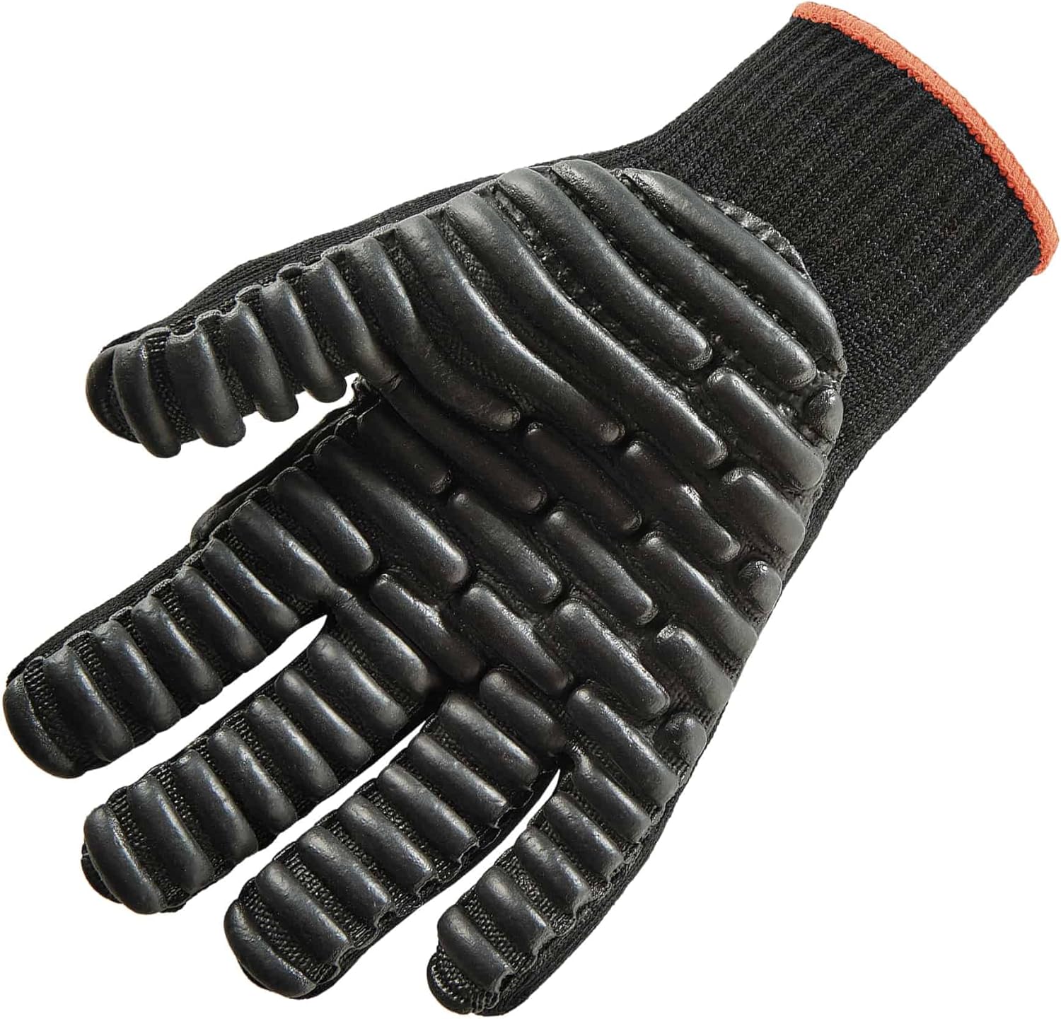 Ergodyne ProFlex 9003 Certified Lightweight Anti-Vibration Work Gloves, Large, Black