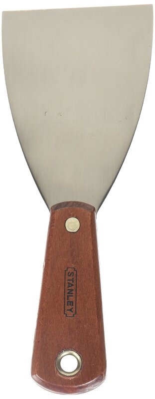 Stanley 28-543 Wood Handle Stiff Scraper Knife, 3 Inch