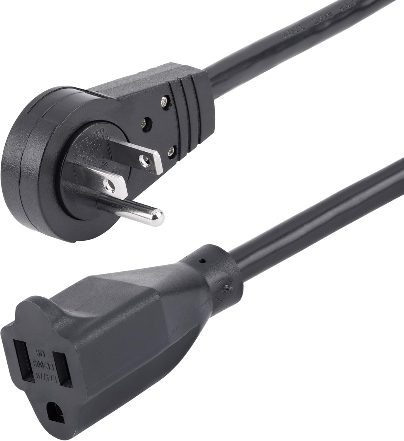 StarTech.com Power Extension Cord NEMA 5-15P to NEMA 5-15R