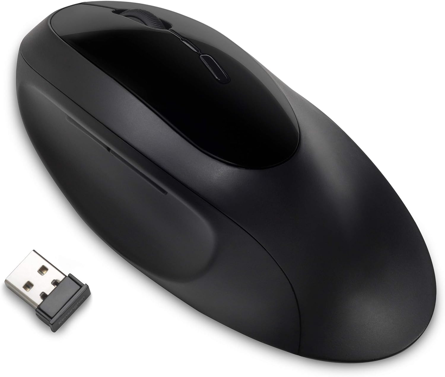 Kensington Pro Fit Ergonomic Wireless Mouse - Black (K75404WW), 8"x6"x4"