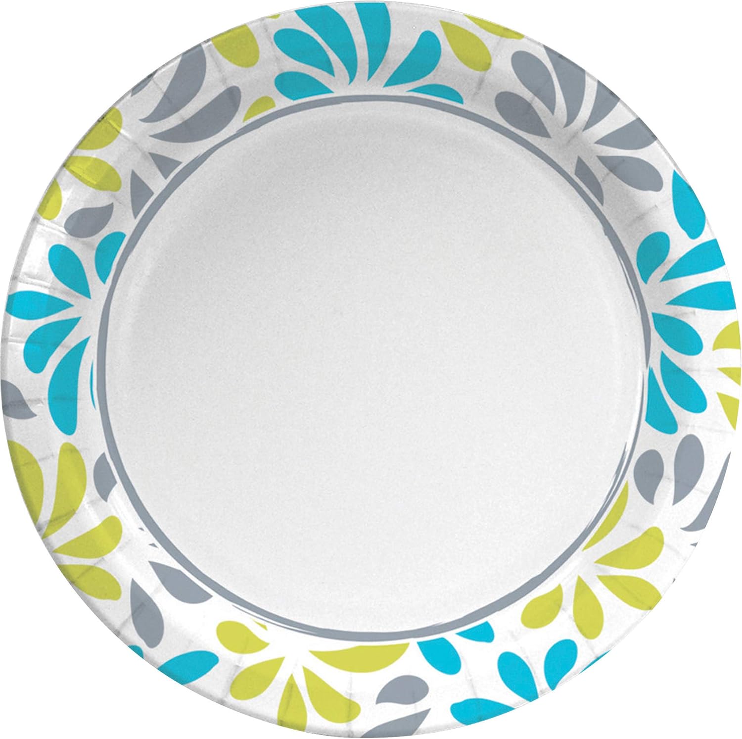 Genuine Joe Printed Disposable Paper Plates