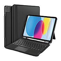 CODi Bluetooth Keyboard Folio Case w/Trackpad for iPad 10.9" (10th Gen), iPad A16, iPad Air 11" (M3, M2), iPad Air 10.9" (5th, 4th Gen), iPad Pro 11" (3rd Gen) – Wireless Keyboard Cover