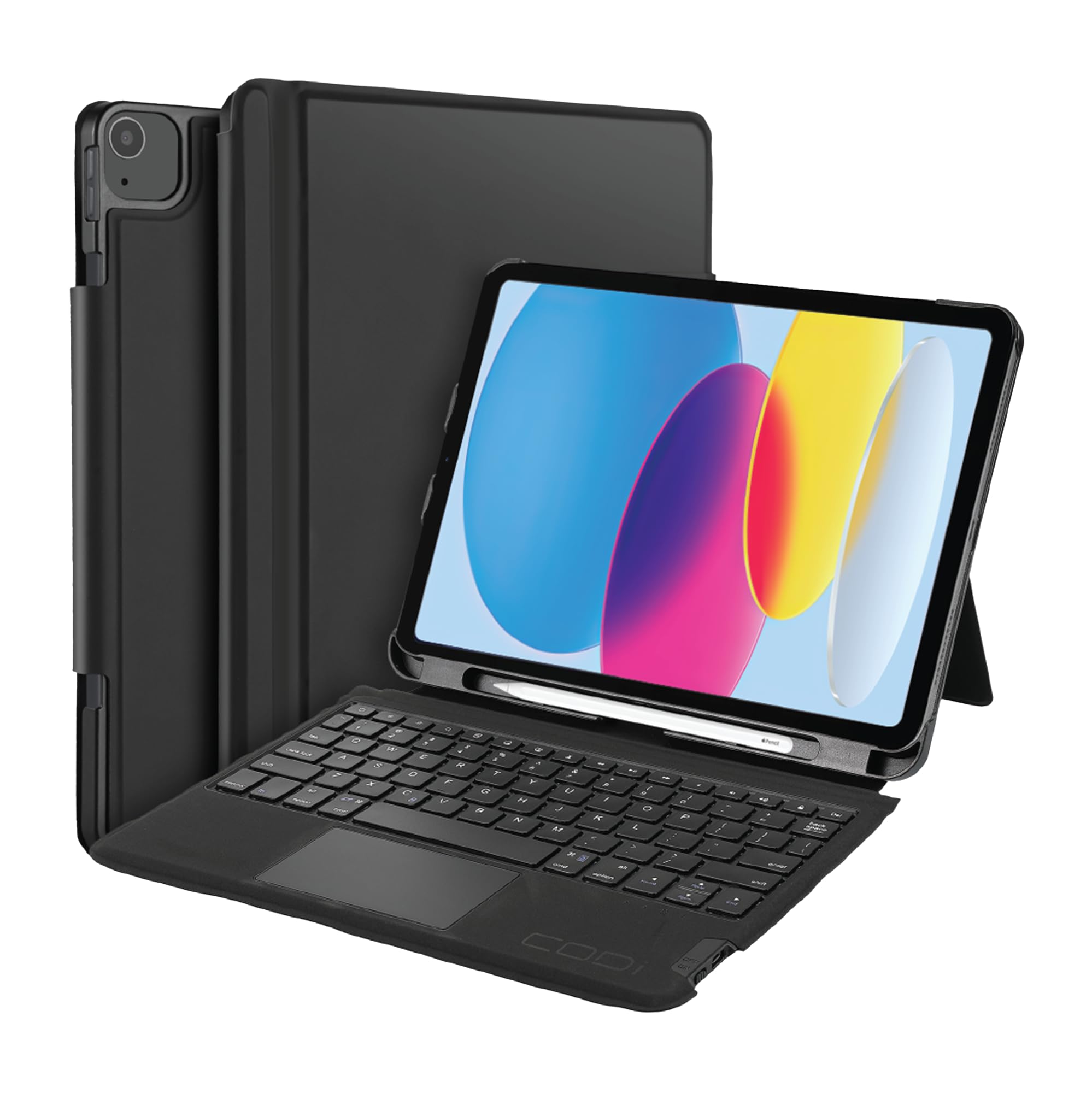 CODi Bluetooth Keyboard Folio Case with Trackpad for iPad 10.9" & Air 11"