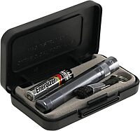 Maglite Solitaire Incandescent 1-Cell AAA Flashlight in Presentation Box Gray