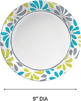 Genuine Joe Printed Disposable Paper Plates