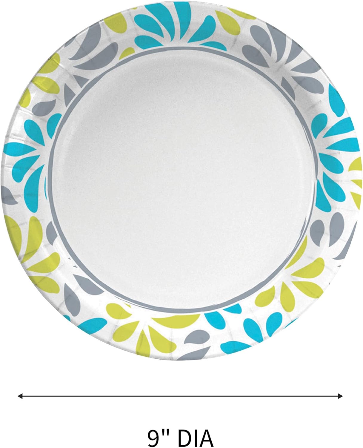 Genuine Joe Printed Disposable Paper Plates