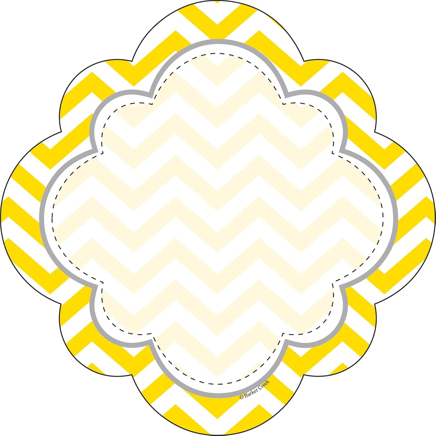 Barker Creek Double-Sided Die-Cut Accents Card Stock Cut-Outs