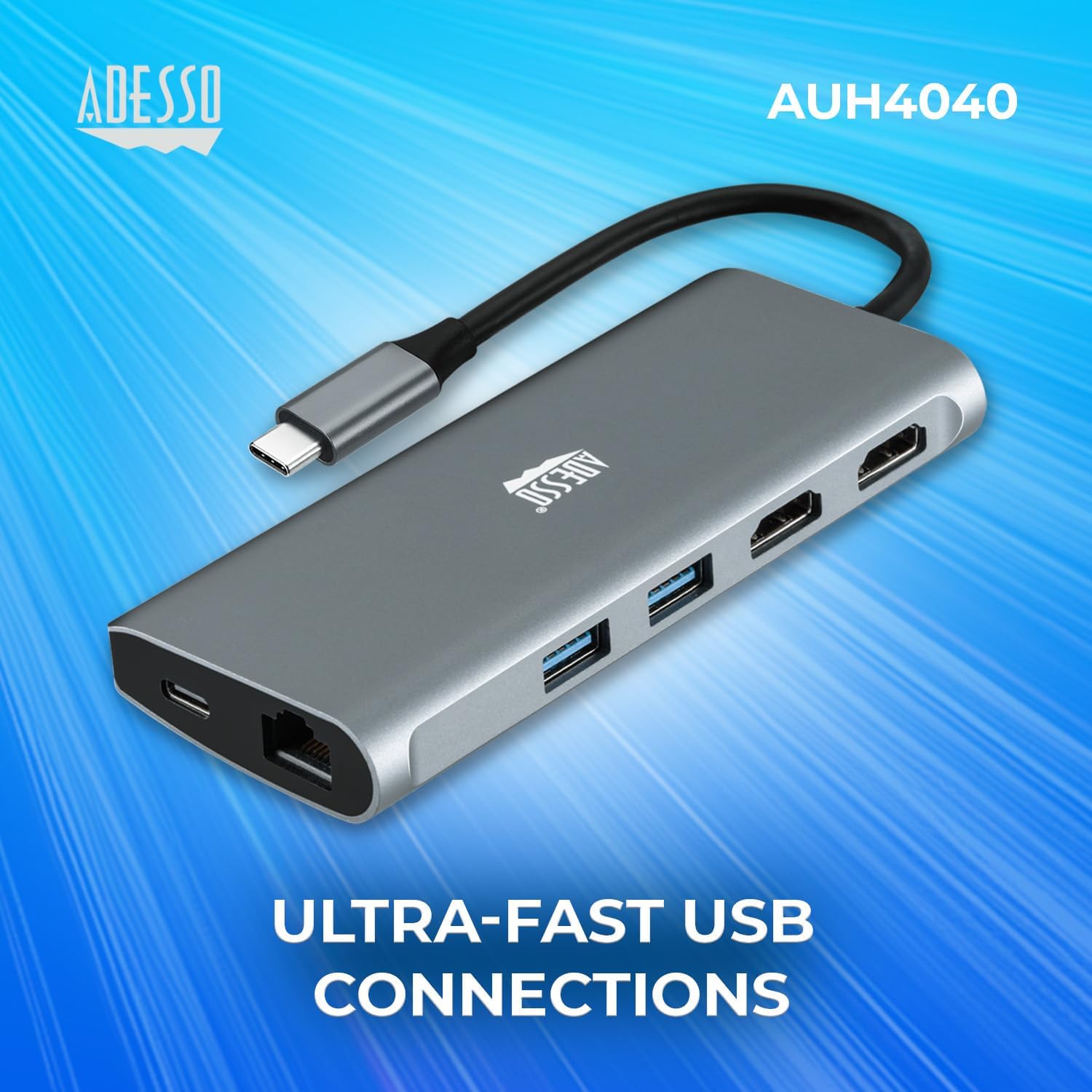 USB C Docking Station Multiport Adapter Dongle Type C Hub 2 HDMI Support 8K, RJ45 Ethernet Port, 100W PD Charging, 3*USB