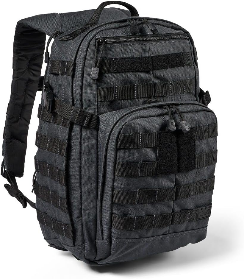 5.11 Tactical RUSH 12 2.0 Military Survival MOLLE Backpack with Laptop Compartment, 24L, Style 56561ABR/56562ABR