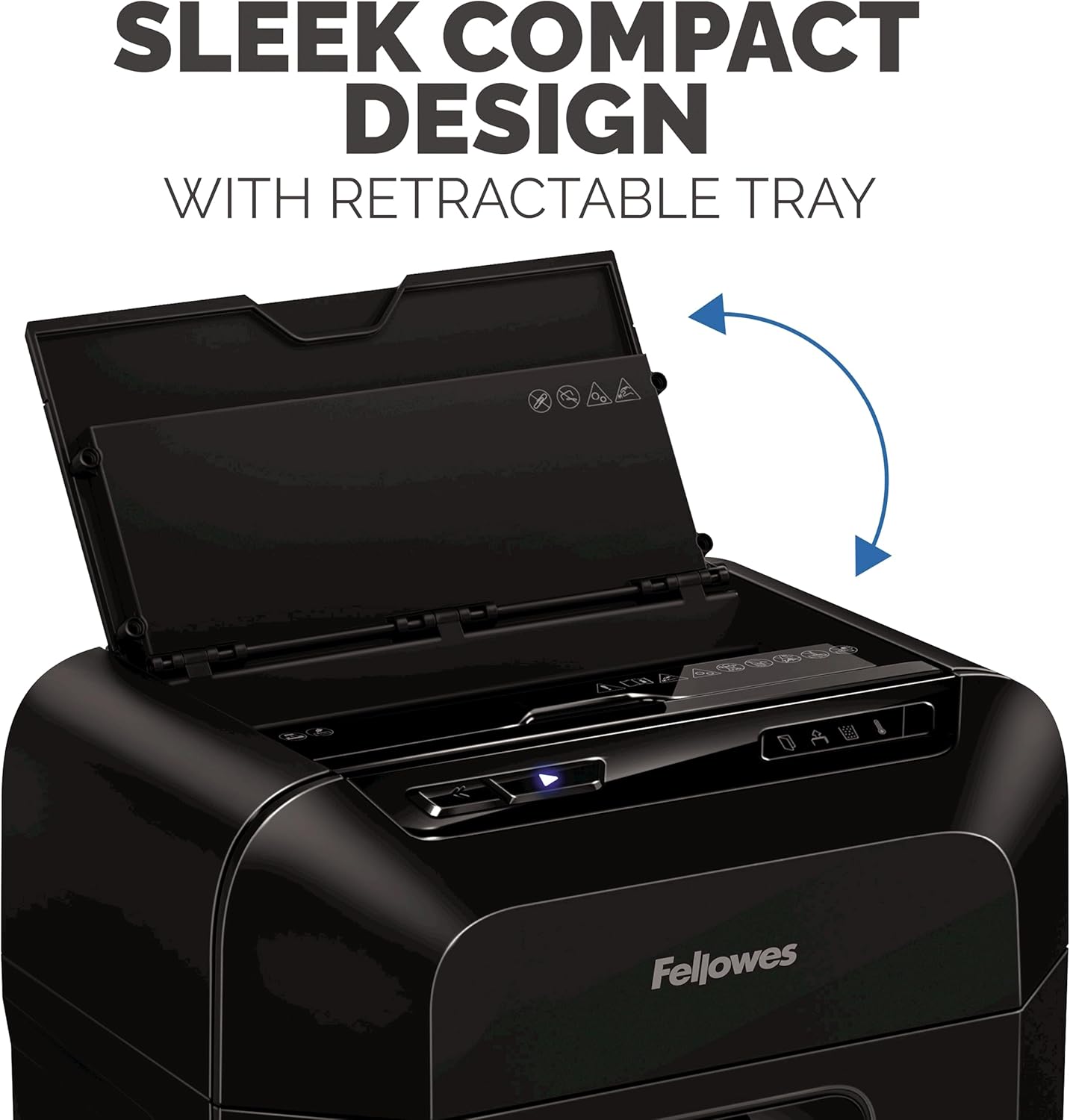 Fellowes AutoMax 100MA 100-Sheet Micro-Cut Autofeed 2-in-1 Paper Shredder for Office/Small Office Heavy Duty