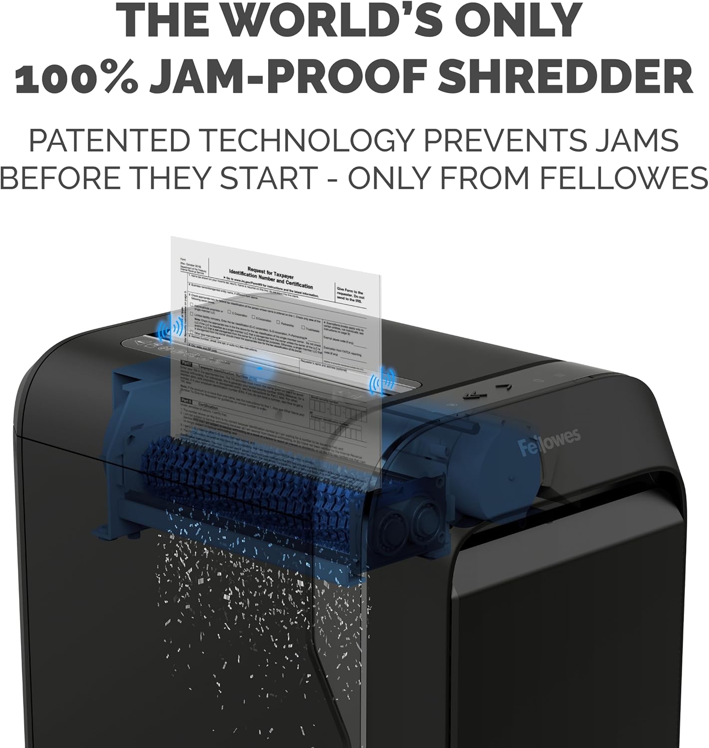 Fellowes LX190 20 Sheet P-4 Cross-Cut, Heavy Duty Paper Office Shredder, 100% Jam Proof