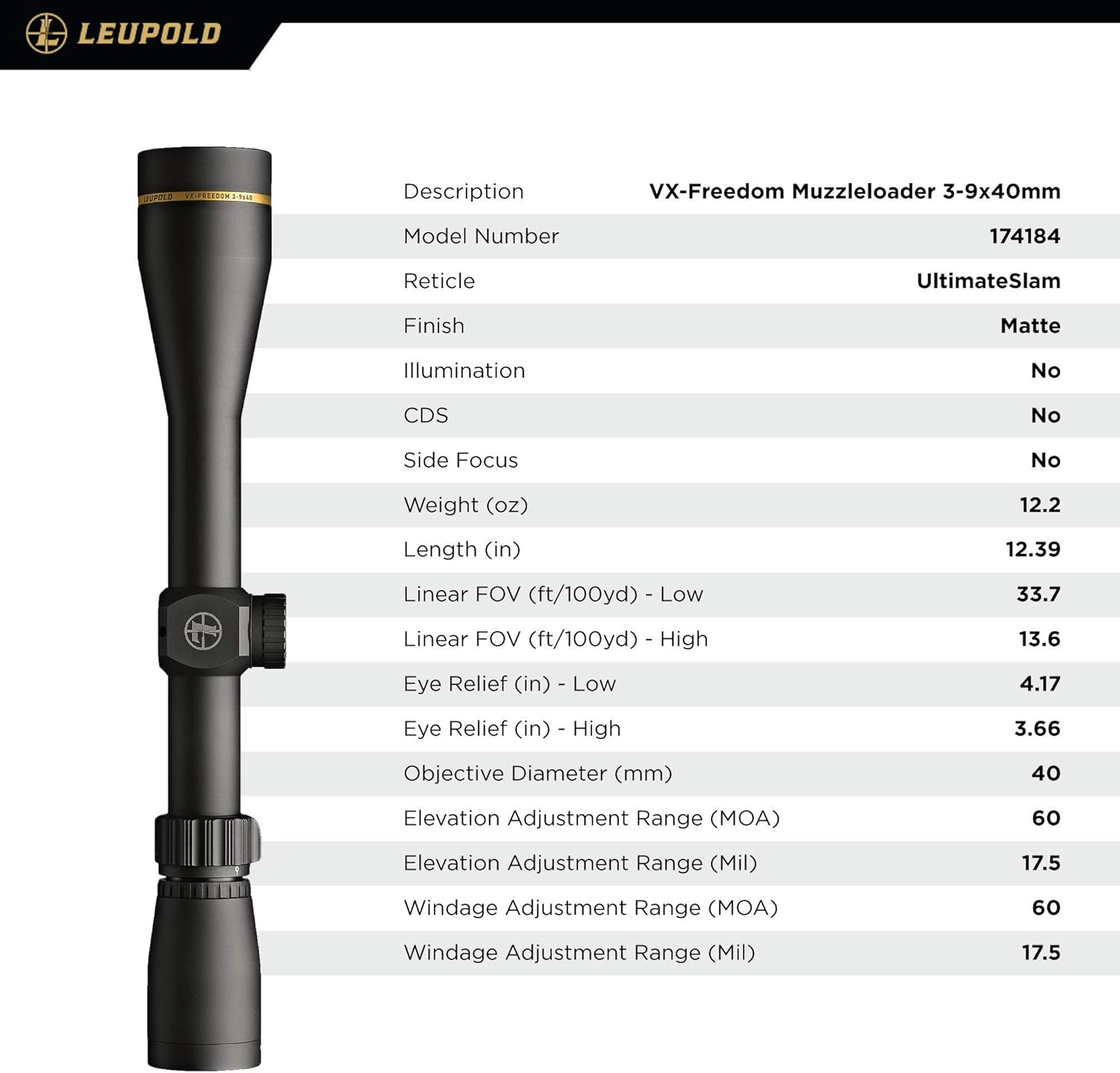 Leupold VX-Freedom Riflescope
