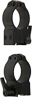 WARNE SCOPE MOUNTS Maxima 30mm Ruger High Matte Steel Scope Rings