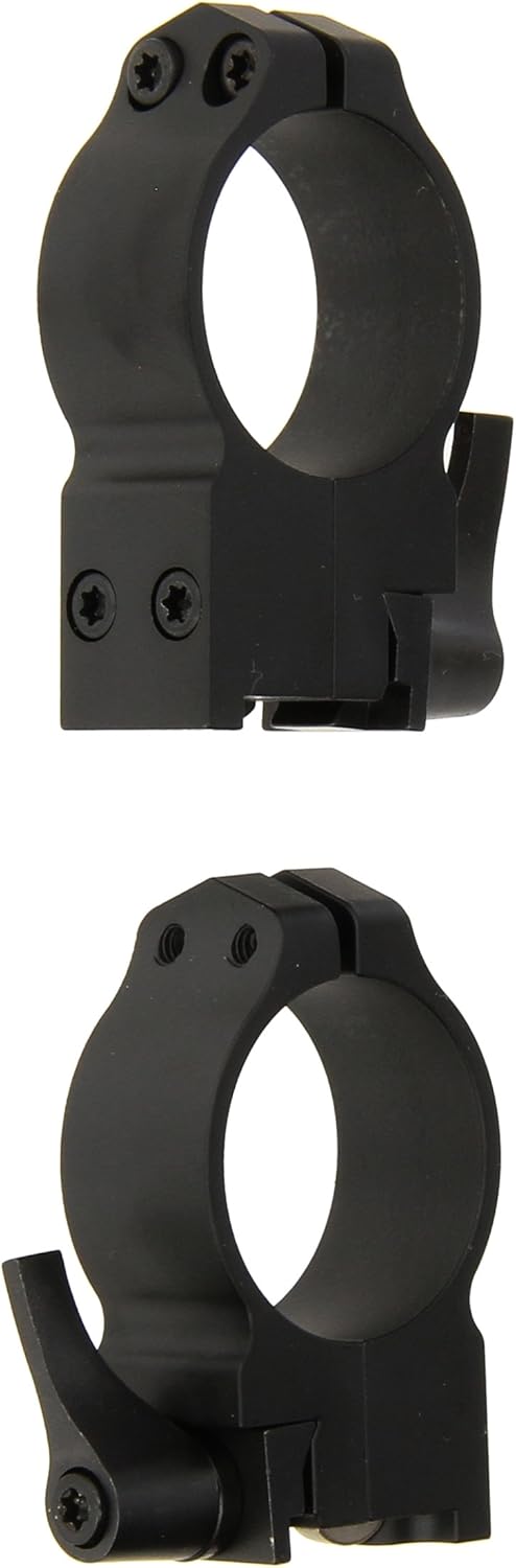 WARNE SCOPE MOUNTS Maxima 30mm Ruger High Matte Steel Scope Rings