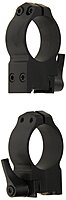 WARNE SCOPE MOUNTS Maxima 30mm Ruger High Matte Steel Scope Rings