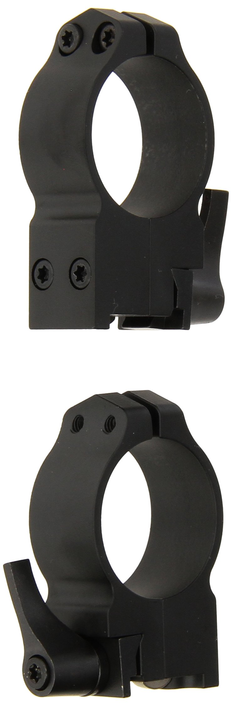 WARNE SCOPE MOUNTS Maxima 30mm Ruger High Matte Steel Scope Rings