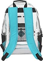 Trailmaker Clear Waterproof Stadium-Approved Backpack with Water Bottle Holder